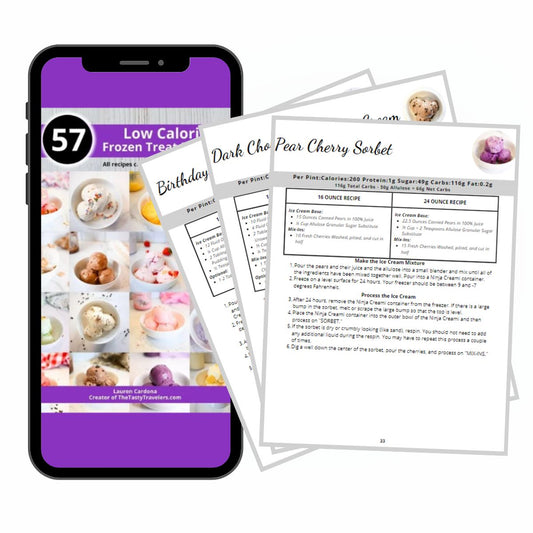 57 Low Calorie Ninja Creami Recipes-Print at Home Download