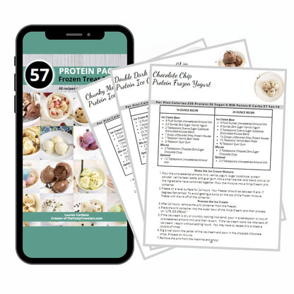 57 Protein Packed Ninja Creami Recipes-Print at Home Download