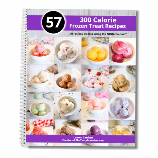 57 300 Calorie Ninja Creami Recipes-Physical Copy-Pre-Sale (Ships on approximately 10/12/2024)