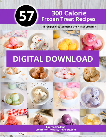 57 300 Calorie Ninja Creami Recipes-Digital Download