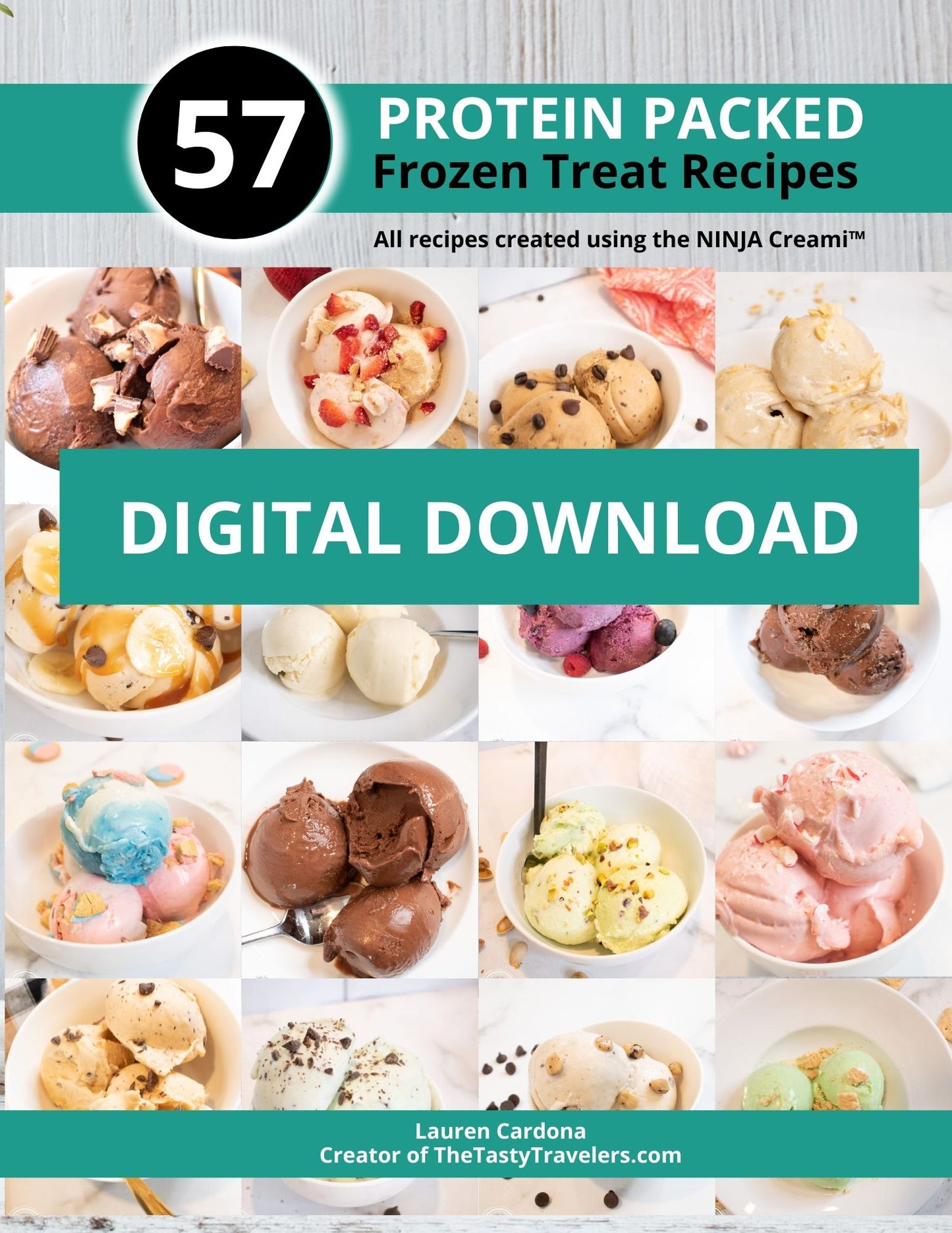 57 Protein Packed Ninja Creami Recipes-Digital Download