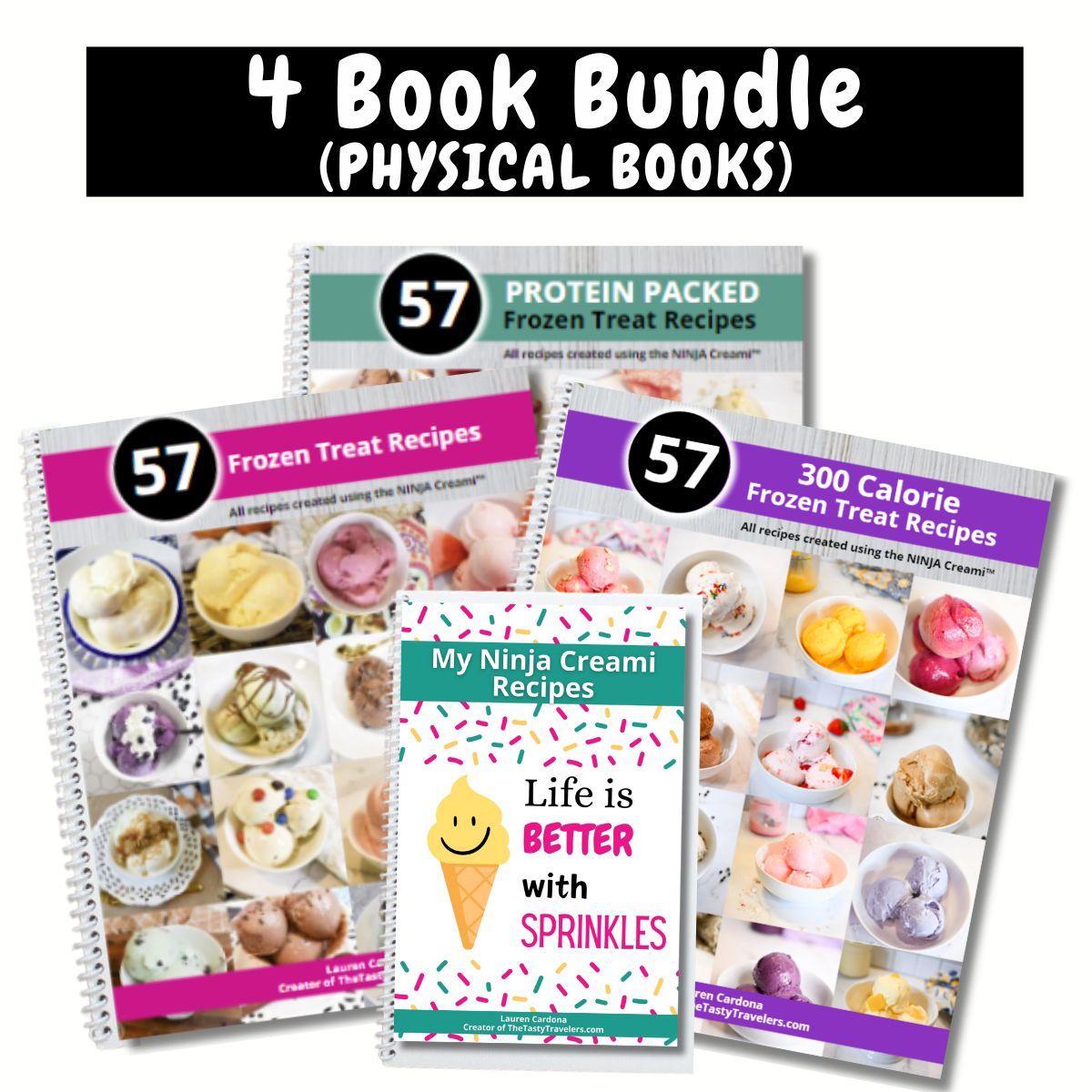 4 Book Bundle (PHYSICAL BOOKS) Pre-Sale (Ships on approximately 10/12/2024)