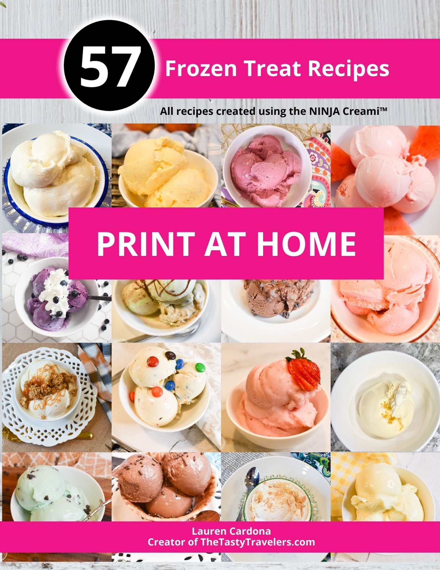 57 Traditional Ninja Creami Recipes-Print at Home Download