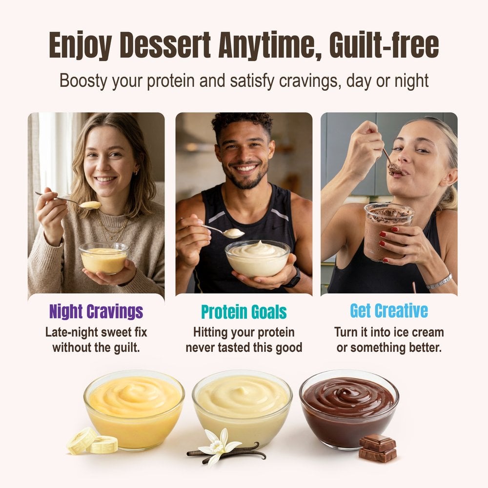 Banana Protein Pudding