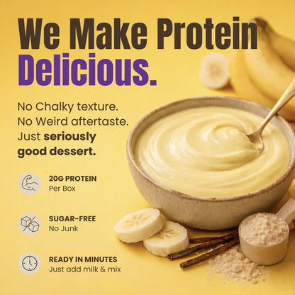 Banana Protein Pudding