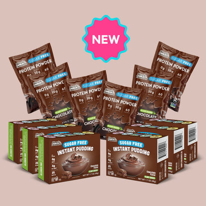 Chocolate Protein Pudding Kit