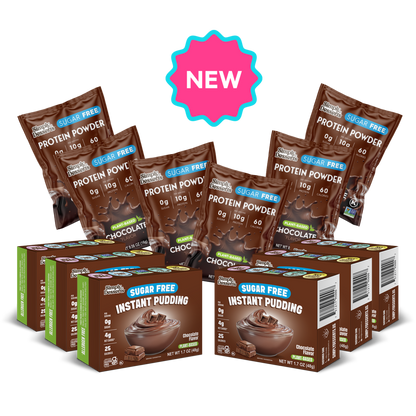 Chocolate Protein Pudding Kit