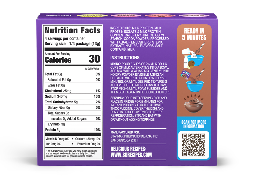 Chocolate Protein Pudding