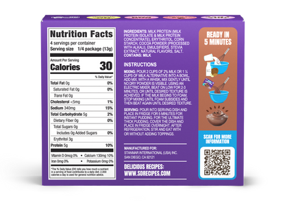 Chocolate Protein Pudding