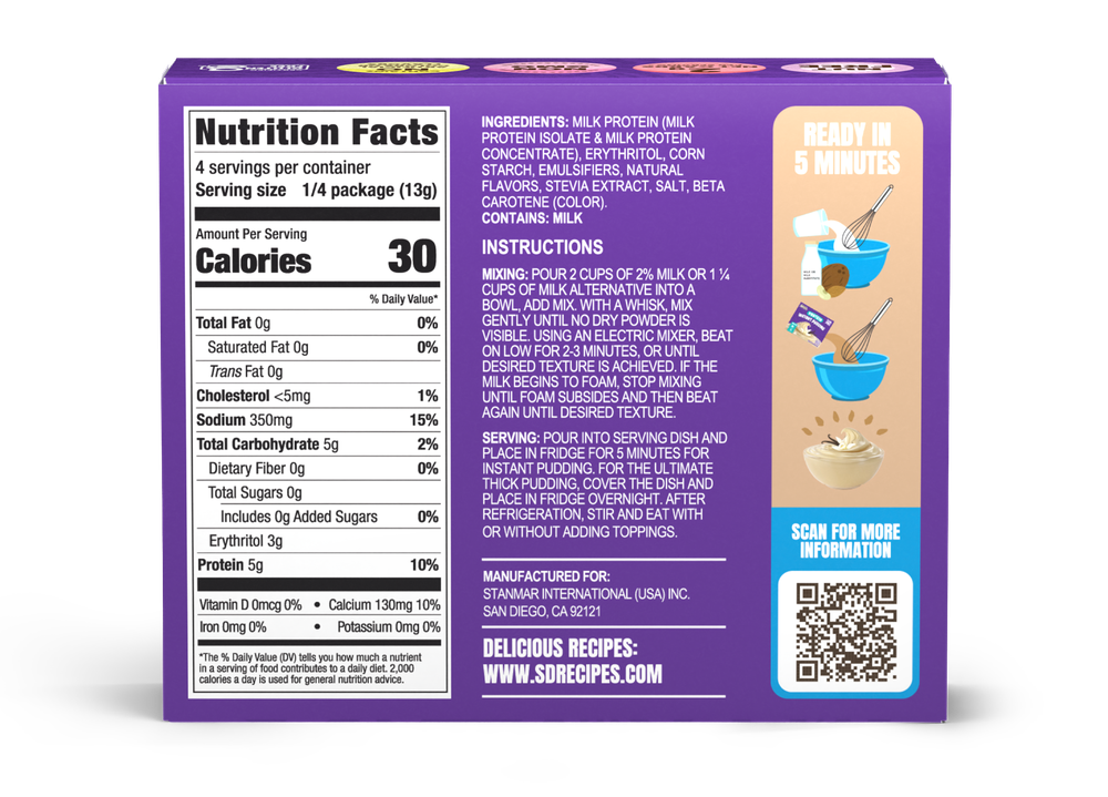 Vanilla Protein Pudding