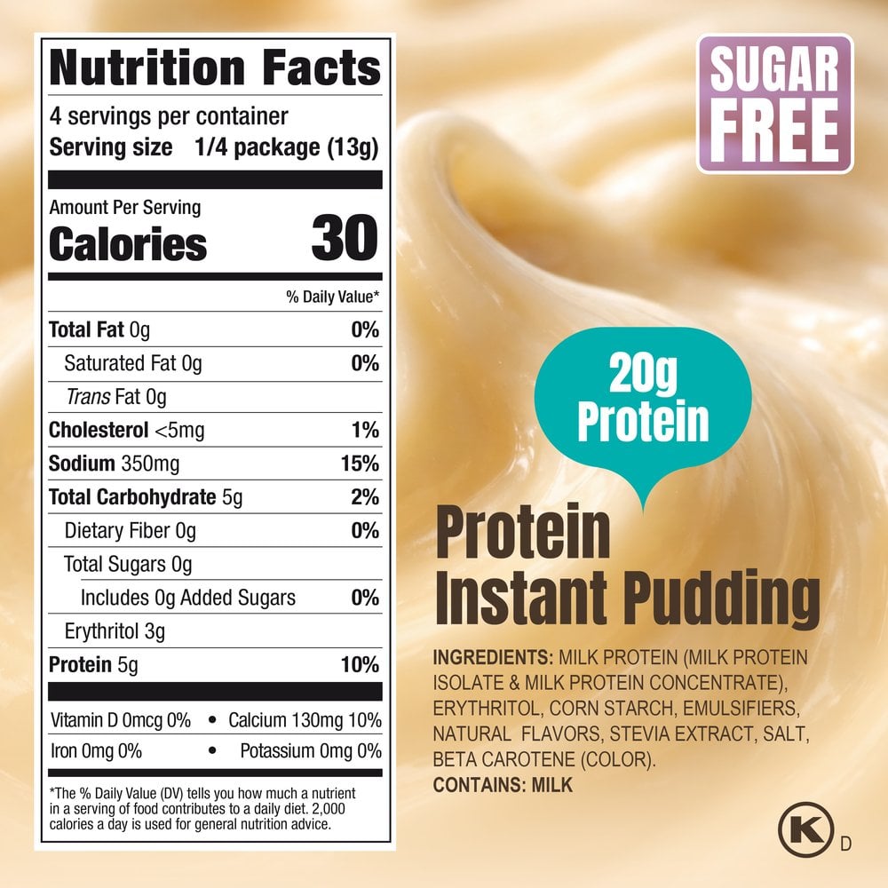 Vanilla Protein Pudding
