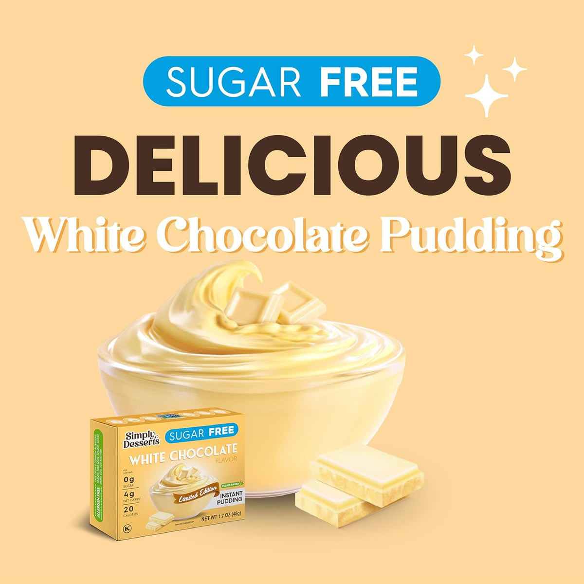 White Chocolate Pudding